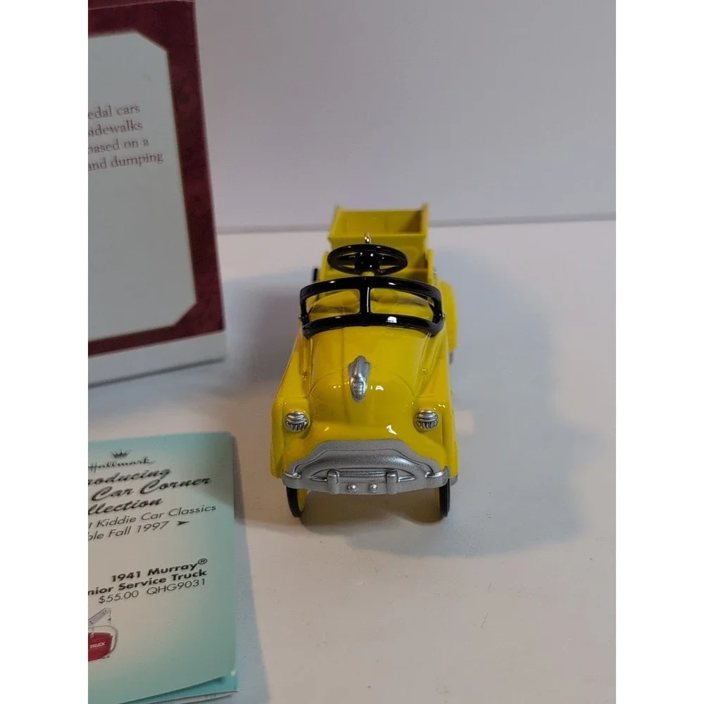 Murray Dump Truck Pedal Kiddie Car Classics Hallmark Holiday Ornament Christmas